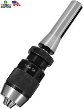 Keyless 1/32"- 5/8" Drill Chuck Self Tighten with R8 Shank Heavy Duty Self Tight