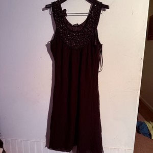 aftershock evening dresses Blue Cami Embellished Maxi Dress main image 0
