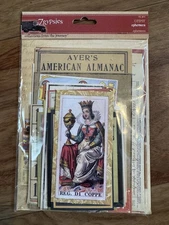 7gpsies 15-Piece Vintage Ephemera Pack, Scrapbooking/Junk Journaling NEW