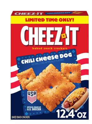 Cheez-It Chili Cheese Dog Baked Snack Crackers - 12.4oz TIKTOK VIRAL!