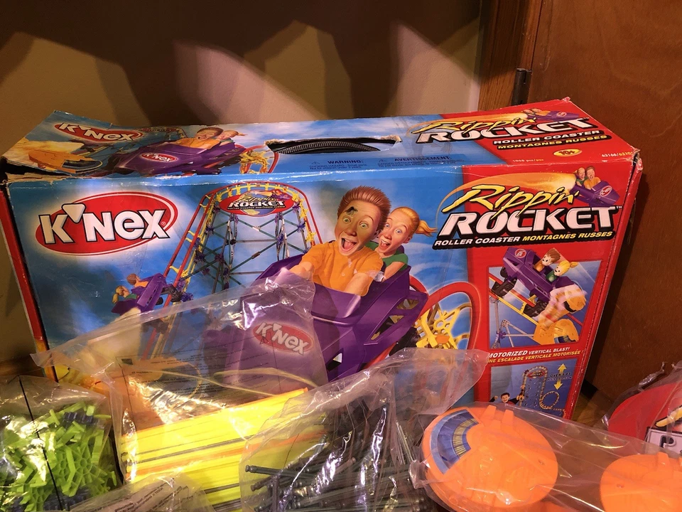  Kit de montaña rusa Knex Rippin Rocket en caja Foto 3 de 4