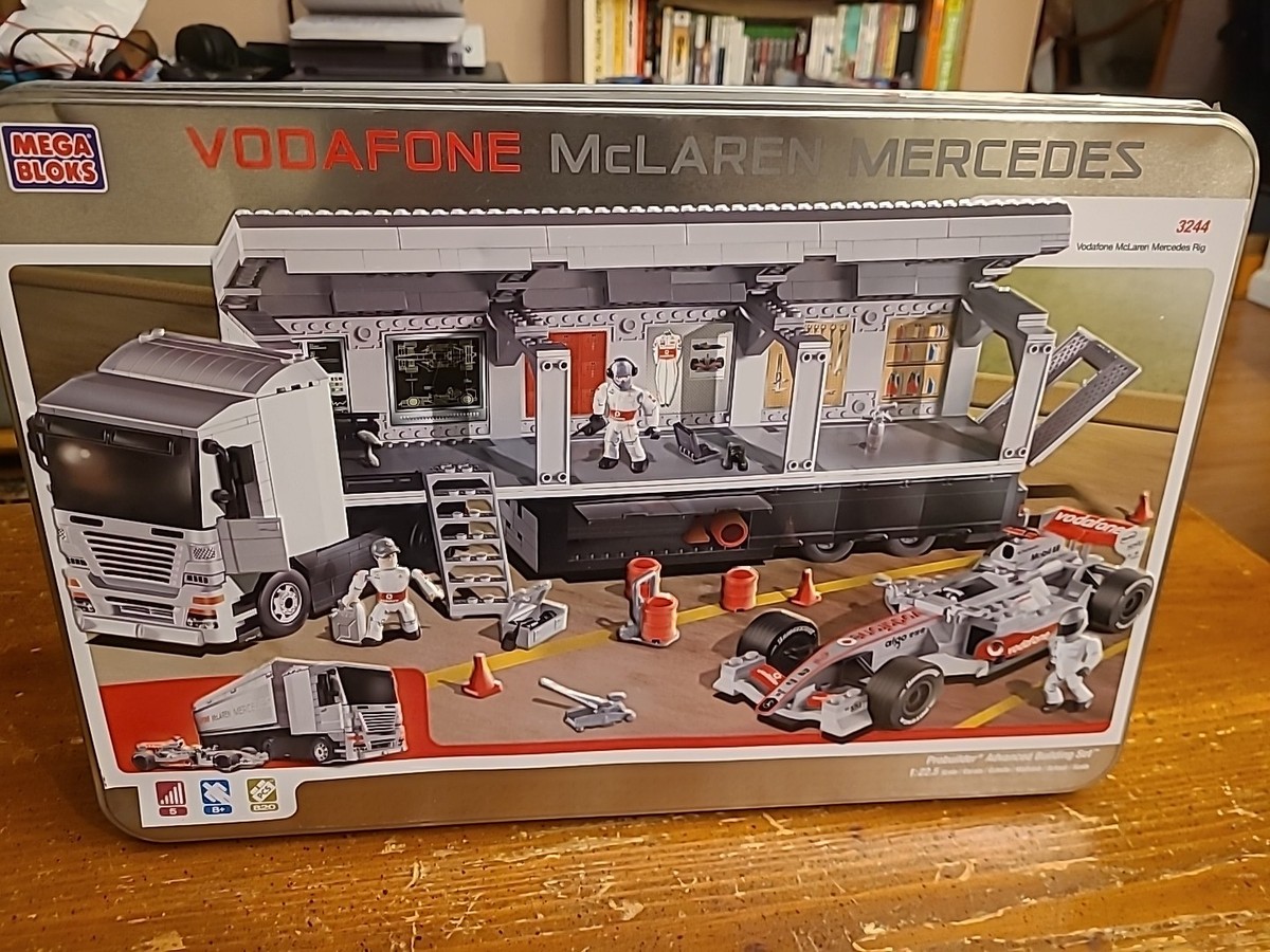Mega Bloks 3236 Vodafone McLaren MERCEDES Mp4-22 Probuilder 1 12