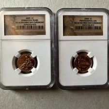 Formative Years And Professional Life First Day Ceremony In MS66 Red