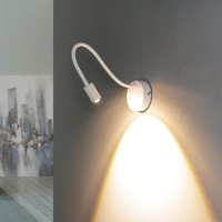 Wandleuchte Leselampe Schalter Led 2700 K 660 Lm Flexibel Weiß Wandlampe