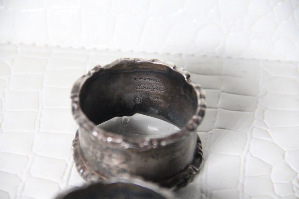 Servilleteros plata 925 I.dela Foto 3 de 3