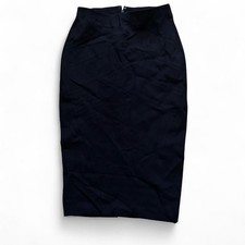 NEW   Express elegant , curve hugging and sleek black midi pencil skirt