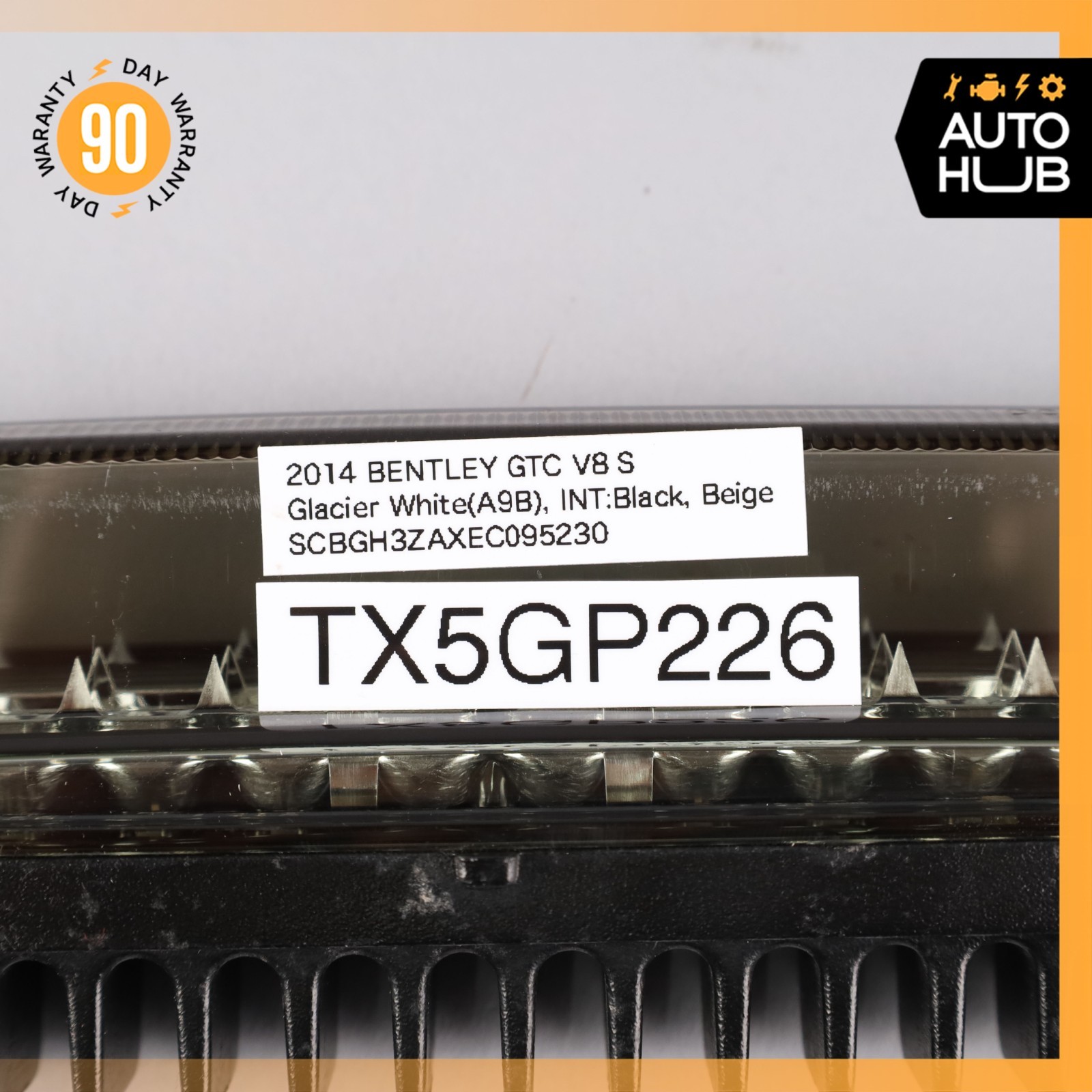 13-18 Bentley Continental GTC GT Rear Fog Light LED Reverse Light Lamp OEM 49k