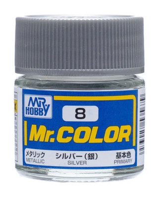 Gunze Sangyo MR HOBBY Mr Color Silver C 8