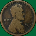 1910-S Lincoln Wheat Cent Good G Coin #39411