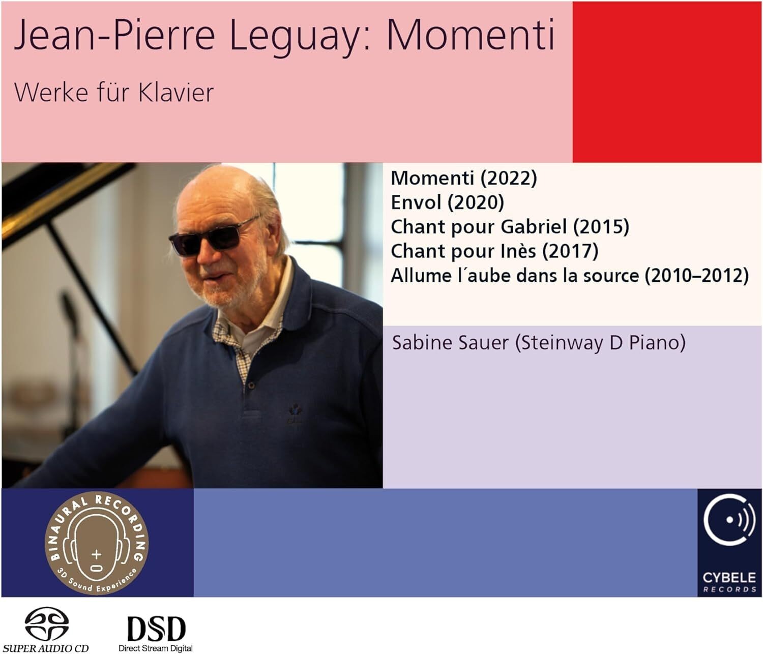 Jean-Pierre Leguay Jean-Pierre Leguay: Momenti (CD)