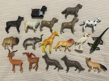 18 Hard Plastic Educational Realistic Toy Ani...