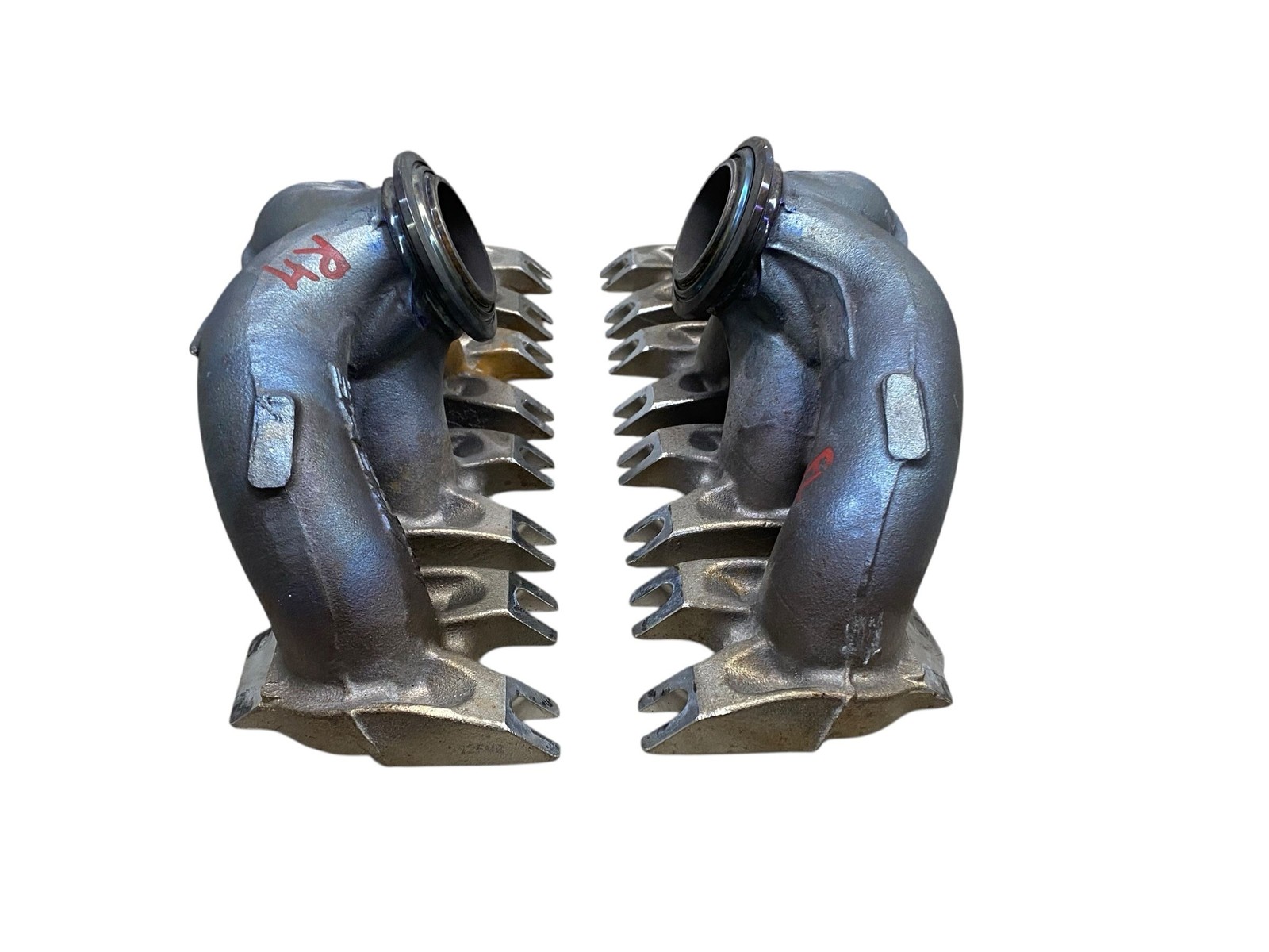 2022 Aston Martin V8 Vantage 4.0L M177 Right & Left Engine Exhaust Manifold Set