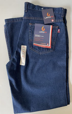 Lapco FR New Men's Size 38 X 32 Blue Denim Flame Resistant Workwear Jeans