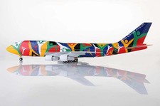 L2022 SQ Wings 747-300 1/200 Model ZS-SAJ South African Airways