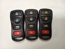 LOTE DE 3 MANDOS A DISTANCIA LLAVERO ESTÁNDAR OEM NISSAN CWTWB1U429 4 BOTONES