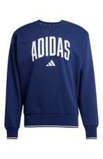 NEW MENS ADIDAS NAVY COLLEGIATE SWEATSHIRT