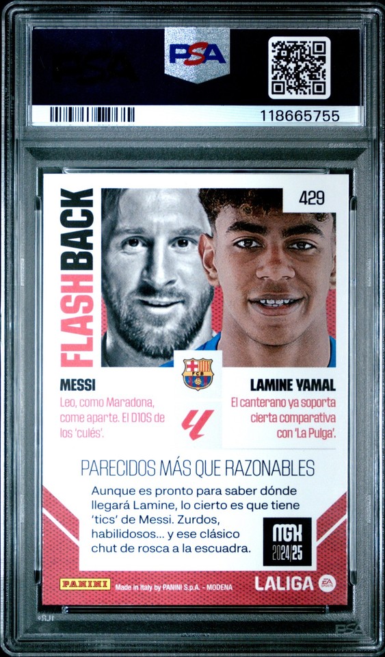 Carte Panini FC Barcelona Anthology – Messi, Yamal, Suarez, Lewandowski, Rare !