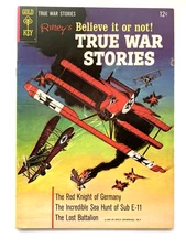 Gold Key RIPLEY'S BELIEVE IT OR NOT (1965) #1 True War Stories VG/FN Ships FREE!