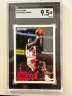 1993-94 FLEER MICHAEL JORDAN BASKETBALL CARD #28. SGC 9.5 MINT+ BULLS SGC 9.5