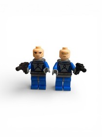 Lot of 2 LEGO Mandalorian Death Watch Warrior Star Wars Minifigures 7914