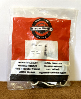 #ad #ad Genuine Briggs amp; Stratton 699334 Rewind Handle with Rope Pull Start Engines NEW $9.99