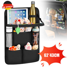 Auto Kinder Organizer mit Klapptisch Touchscreen Tablet Fach Rückenlehnenschutz