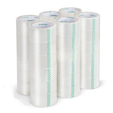 Clear Packing Tape Refills 36 Rolls ,Heavy Duty 36 Rolls,2"x65y
