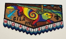 OA Lodge 378 Gila Texas 2002 NOAC swirl  Boy Scout DC5