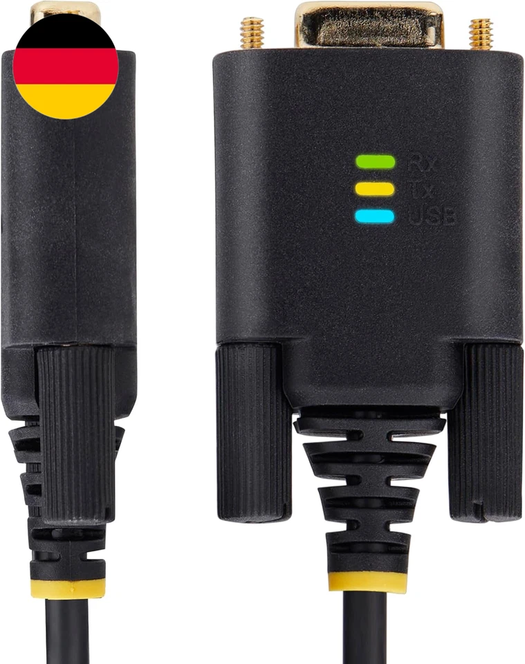 Startech.Com 4M 2-Port USB Auf Seriell Adapter, Com-Retention, FTDI, USB-A Zu DB - Bild 2 von 4