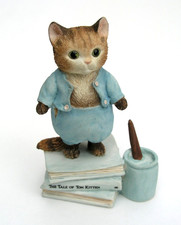 BEATRIX POTTER - THE TALE OF TOM KITTEN 199478 3 1/8" FIGURINE - EXCELLENT