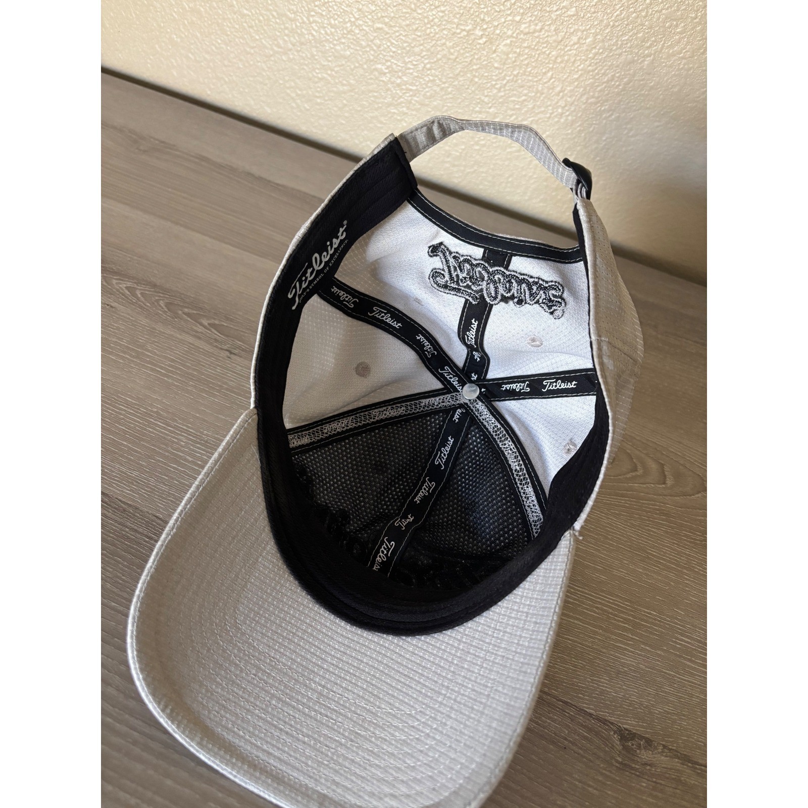 Titleist Golf Hat Adjustable Strapback Cap Gray T… - image 5