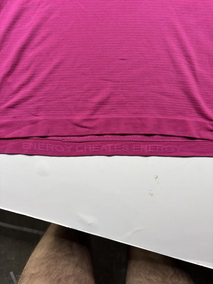 Женская рубашка с коротким рукавом Lululemon Swiftly Tech размер 10 ярко-розовый цвет полная длина - Изображение 4 из 4