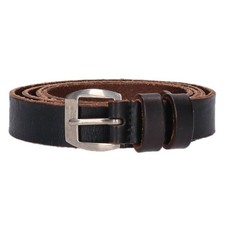 Saint Laurent Paris Men's Belt Leather Black Brown US TAX Included