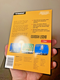 The Guardian Legend Nintendo NES 1989 Authentic Tested & Working