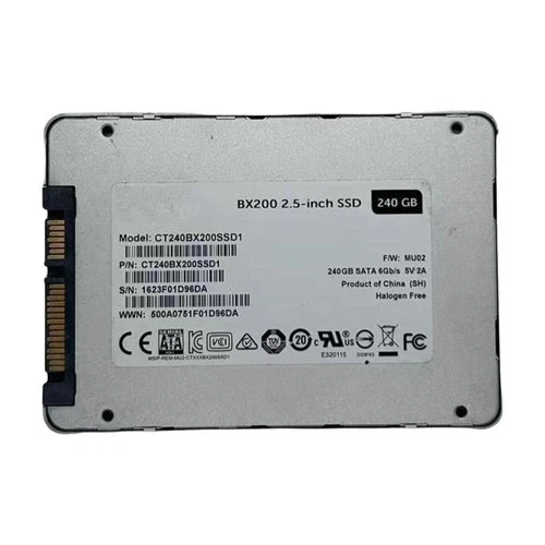 SSD Solid State Drive 2.5'' 240GB 275GB For Crucia BX200 MX300 BX500