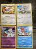 Pokémon 2017 Crimson Invasion 4 Cute Cards Cinccino Minccino Chimecho Shellos