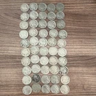 50 FULL DATE Buffalo Nickels – Circulated 1920s–1930s – Mixed Dates Lot
