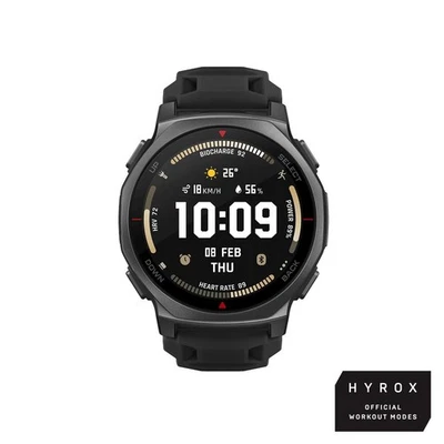 Amazfit T-Rex 3 Pro 44mm Tactical Black Smartwatch HYROX-Modus