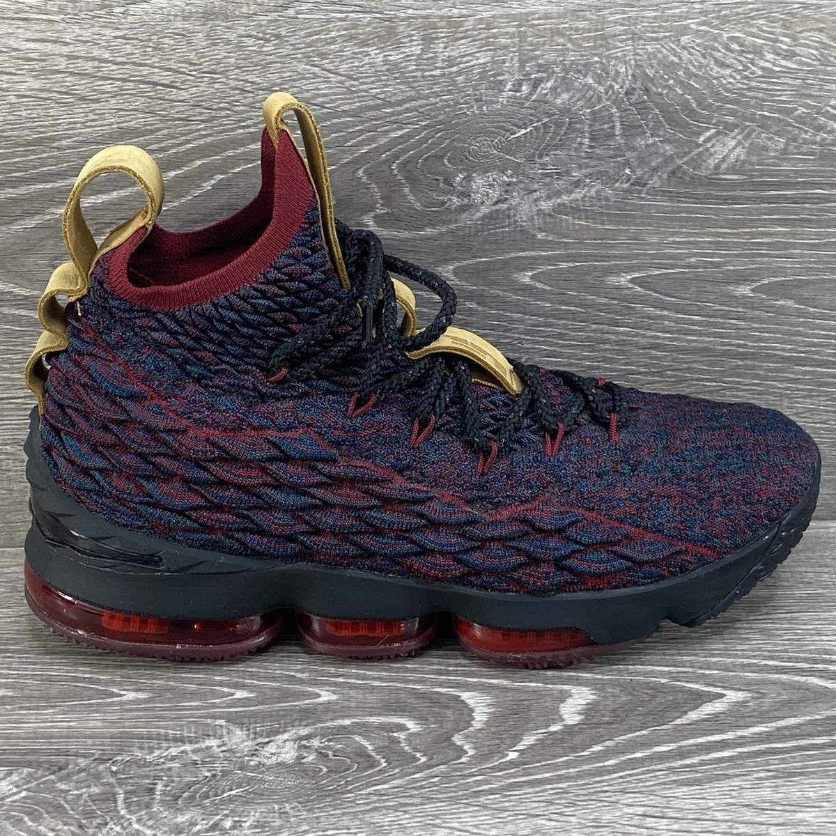 極美品✨️ NIKE ナイキLEBRON15レブロン15スニーカー バッシュ Nike LeBron 15 New Heights Dark Atomic Mens Size 8.5 Basketball