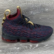 Nike LeBron 15 New Heights Dark Atomic Mens Size 8.5 Basketball Athletic Shoes