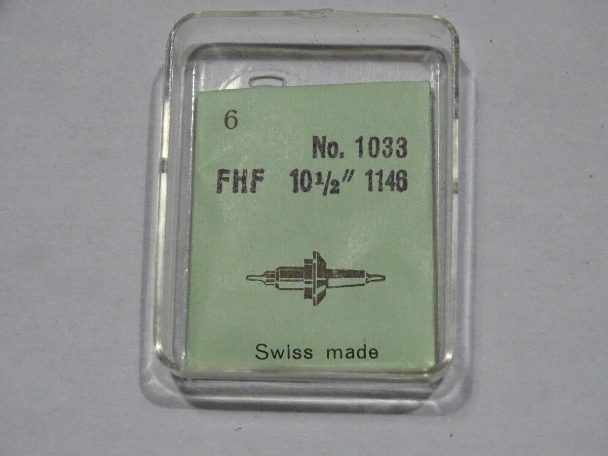 PIECE HORLOGERIE 1 AXE DE BALANCIER POUR MONTRE FHF 10 1/2 175 176 186 INCA