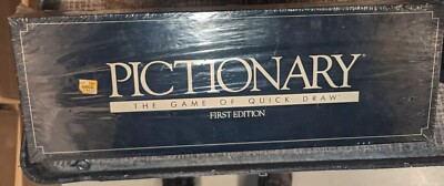 Sealed Pictionary The Game Of Quick Draw First Edition 1985