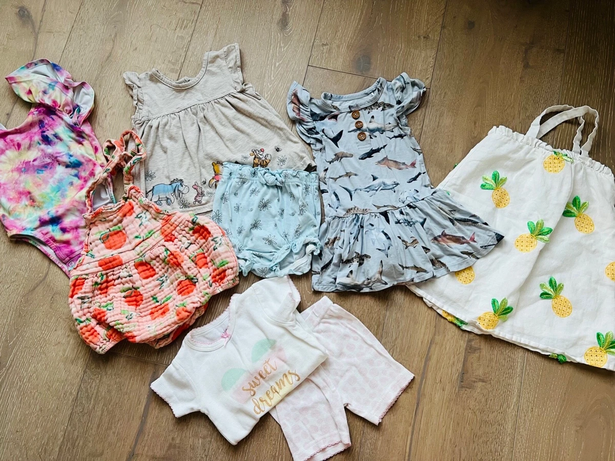 Baby Girls Outfits 18 24months Summer Lot 6 Pcs Janie and Jack Posh P