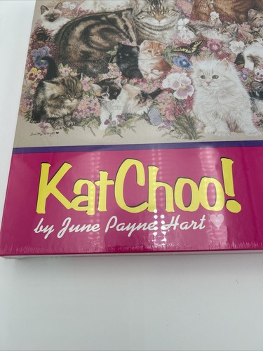 KAT CHOO! 550 PIECE Hoyle JIGSAW PUZZLE by JUNE P. HART - New Sealed - Picture 2 of 8
