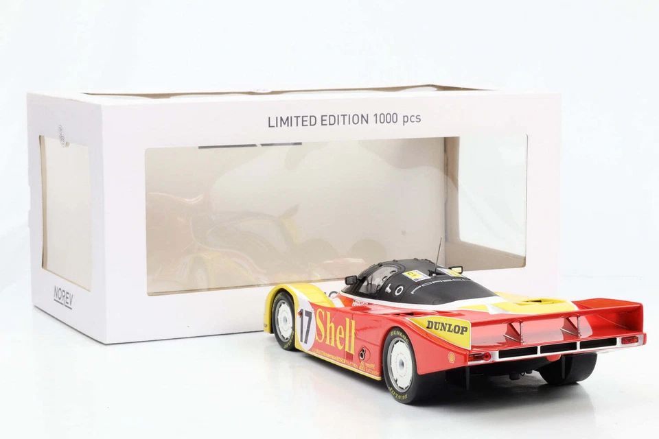 1:18 Porsche 962 C#17 24H Le Mans 1988 Shell Ludwig Bell Part 1:18 Norev - Image 2 of 4