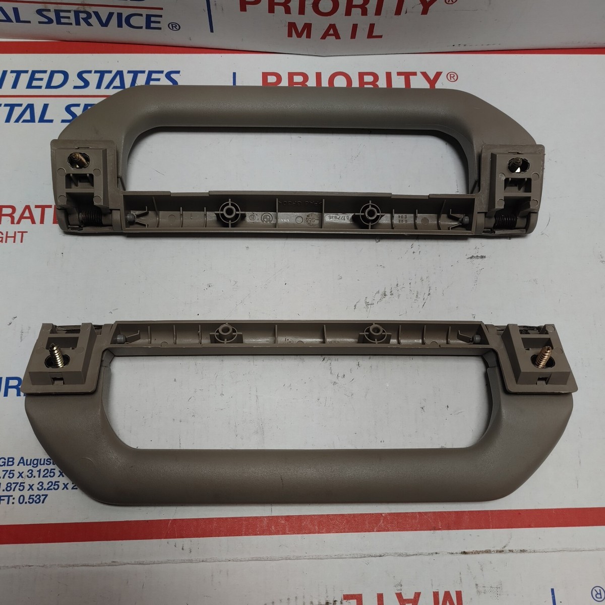 ✓88-95 BMW E34 5 Series Front Interior Roof Grab Handles Trim