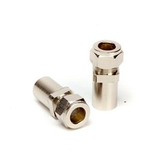PIPE REDUCERS 15MM TO 10MM TO FIT RADIATORS AND TOWEL RAILS