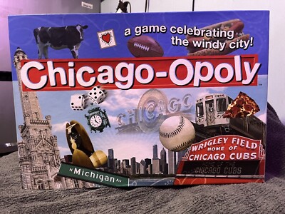 Chicago-Opoly Board Game A Game Celebrating The Windy City