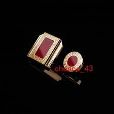 Gold Edge Hot Shoe Cover Release Button for Sony Leica Fujifilm Camera Handmade