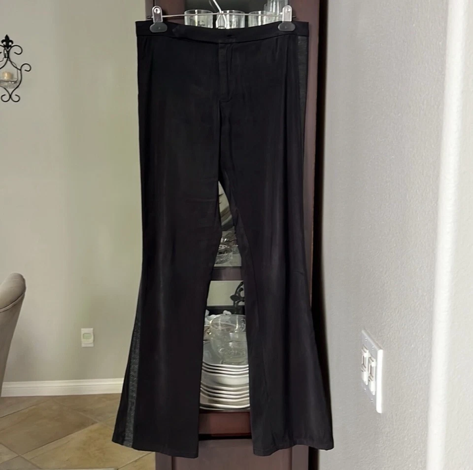 L.E.I. Pantalones pantalones vaqueros de esmoquin vintage negros para mujer talla 5 Foto 2 de 4